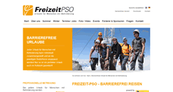Desktop Screenshot of freizeit-pso.com