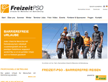Tablet Screenshot of freizeit-pso.com